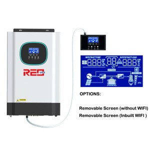 Dab- rogayaasha Qorraxda ee Grid 3.5KW-5.5KW